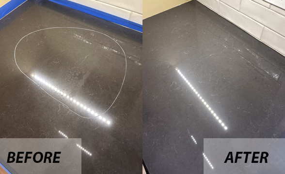 Quart Countertop Stain Repair
