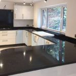 Expensive Marble Countertop Installing by Applying The Stoneguard Film in West Chester, PA